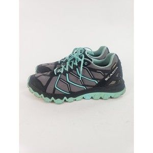 Scarpa Women shoes Proton Gtx Vibram Teal Green Trail Hiking Running Outdoor  7